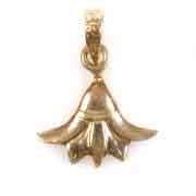 Ancient Egyptian Lotus Flower Pendant 18K gold Ancient Egyptian Lotus Flower Pendant 18K gold