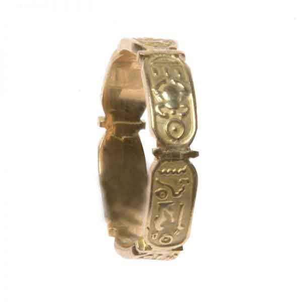 Egyptian Jewelry Cartouche ring