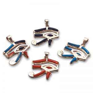Eye of Horus Sterling Silver Pendant