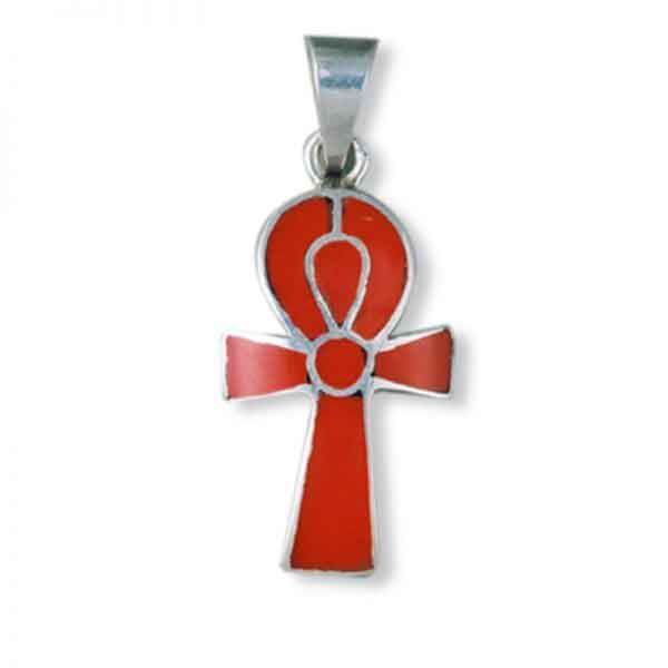 Key of Life (Ankh) double sided Sterling silver