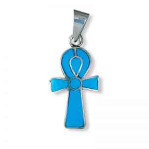 Key of Life (Ankh) double sided Sterling silver