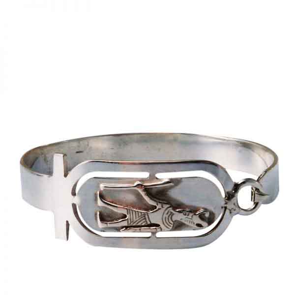King Ramses in Cartouche Silver