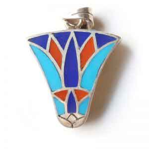 Lotus Flower Egyptian Silver Jewelry