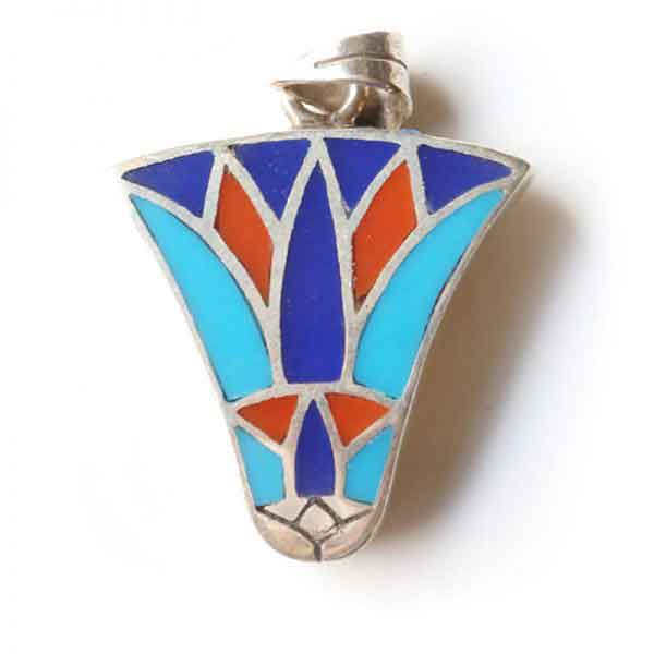 Lotus Flower Egyptian Silver Jewelry