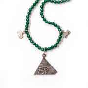 A pharonic design Agate necklace A pharonic design Agate necklace