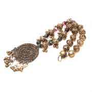Fluorite Bedouin necklace antique vintage jewelry Fluorite Bedouin necklace antique vintage jewelry