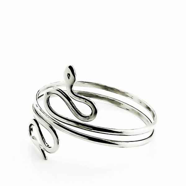 Snake shaped bangle