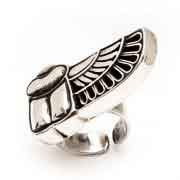 925 sterling silver winged Scarab ring 925 sterling silver winged Scarab ring