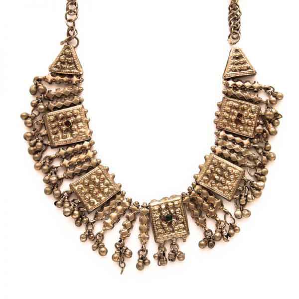 A vintage statement Bedouin necklace
