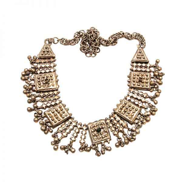 A vintage statement Bedouin necklace
