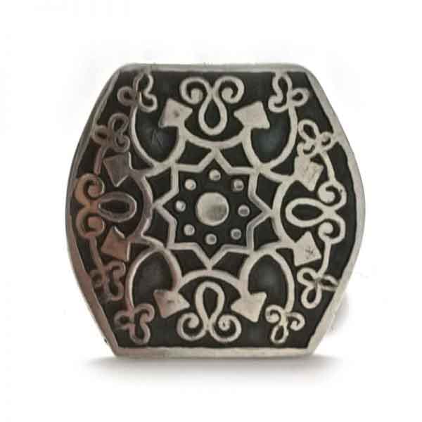 Islamic architects silver ring
