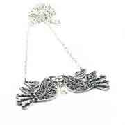 Lovebirds statement necklace Lovebirds statement necklace