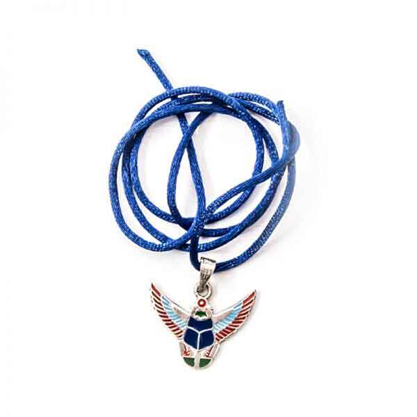 winged scarab pendant