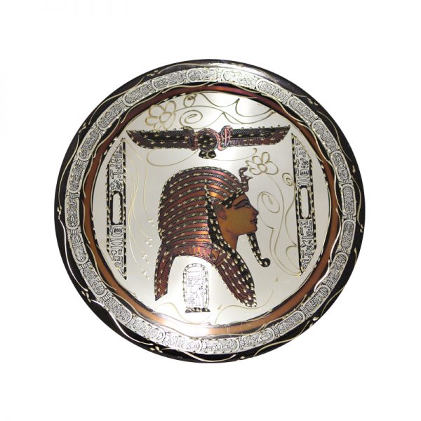 Mask of Tutankhamun Egyptian copper plate