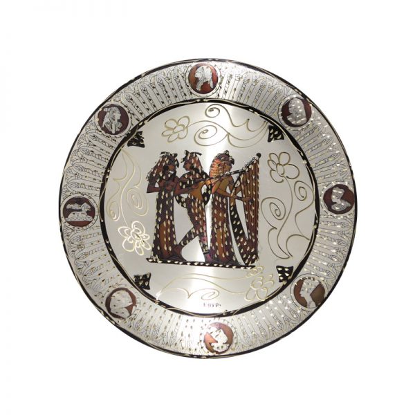 The Famous Egyptian Musicians copper plate