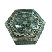 Mother Of Pearl Hexagon Jewelry Box Mother Of Pearl Hexagon Jewelry Box