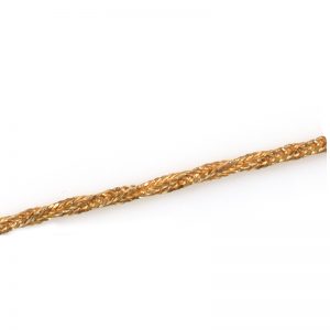 Diamond cut 18K Gold Necklace