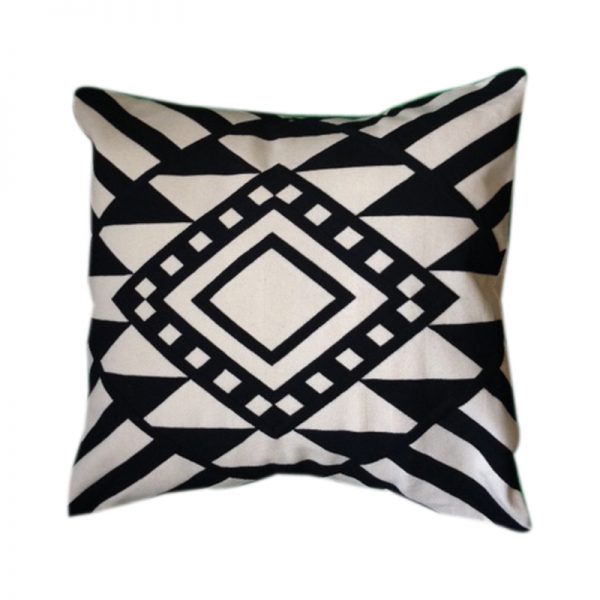 Nubian Egyptian design trendy cushion cover handmade by skilled artisans