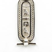 Filigree Sterling silver Cartouche